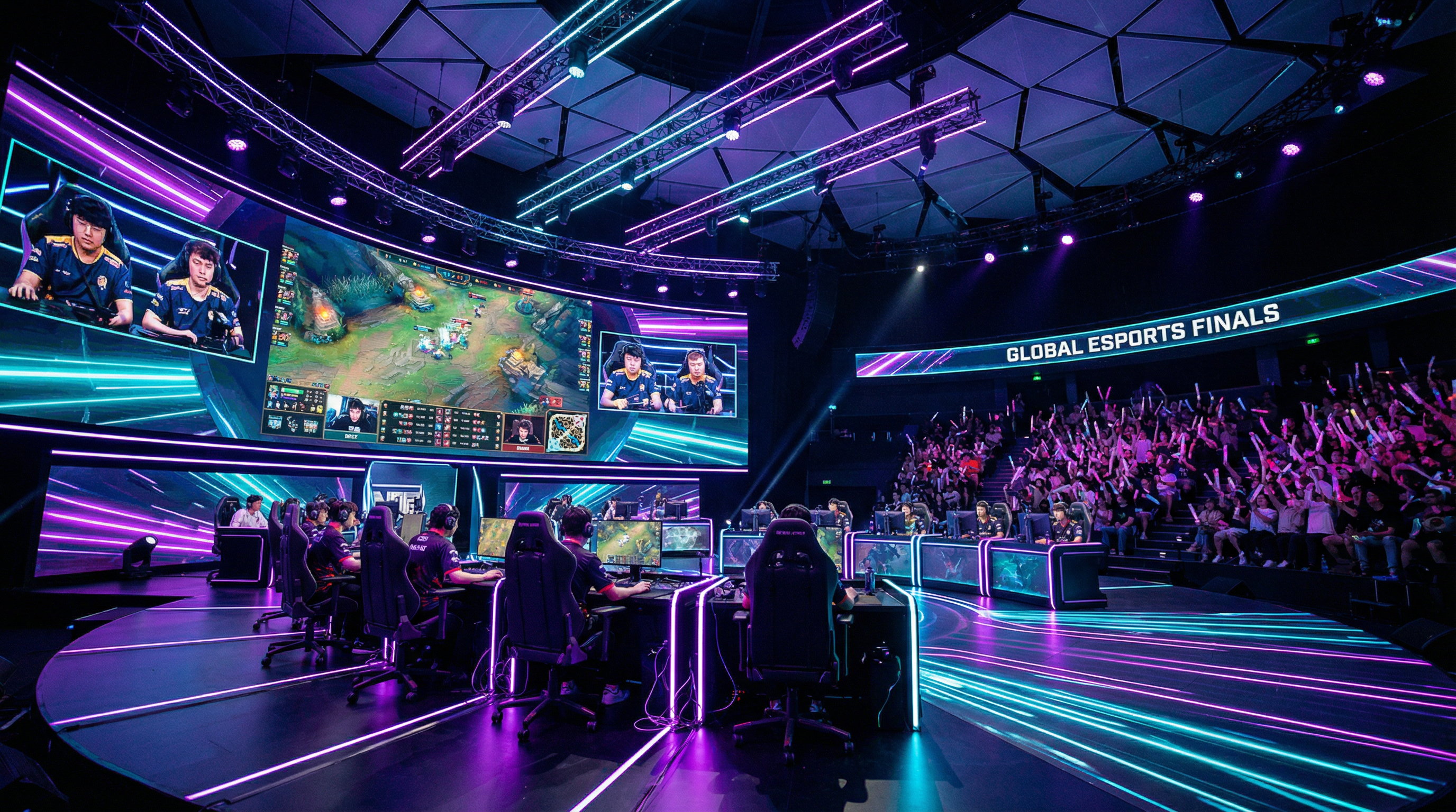 贝博体育电子竞技比赛现场